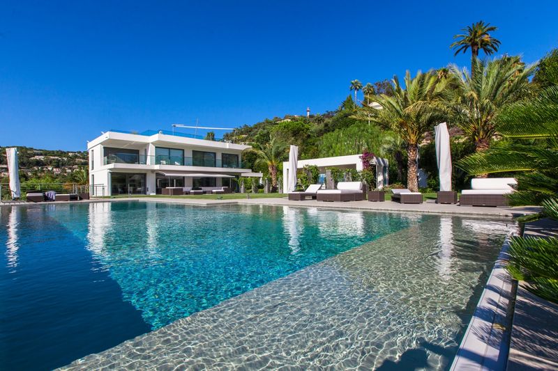 Cannes villa luxe californie