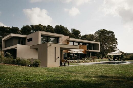 Villa d&#8217;architecte au design moderne et contemporain à Cannes sur la côte d&#8217;azur