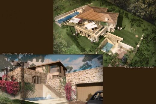 Rénovation et extension d&#8217;une bastide provençale à Eze