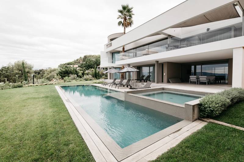 villa d'architecte sur la côte d'azur